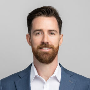 Professional LinkedIn headshot of Drew Hoffman, Large Enterprise Sales, representing his experience in sales strategy and enterprise-level business development.