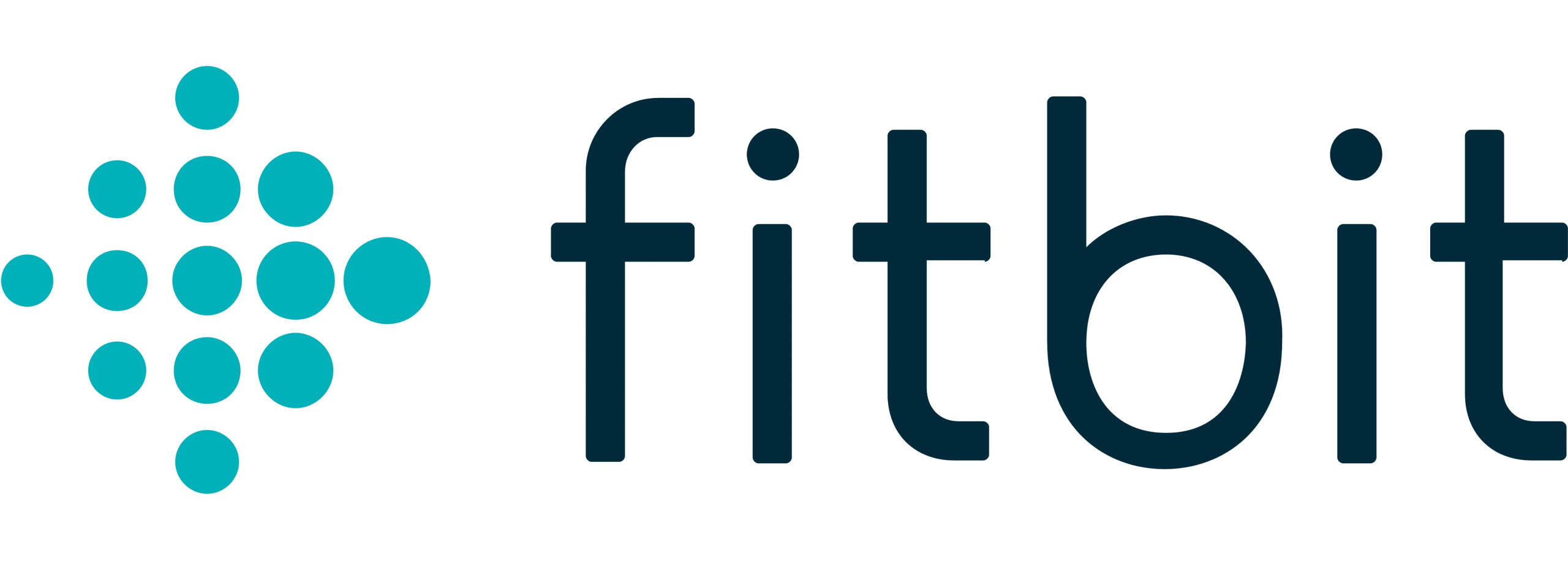 Fitbit logo representing health tracking, wearable fitness technology, and an active lifestyle.