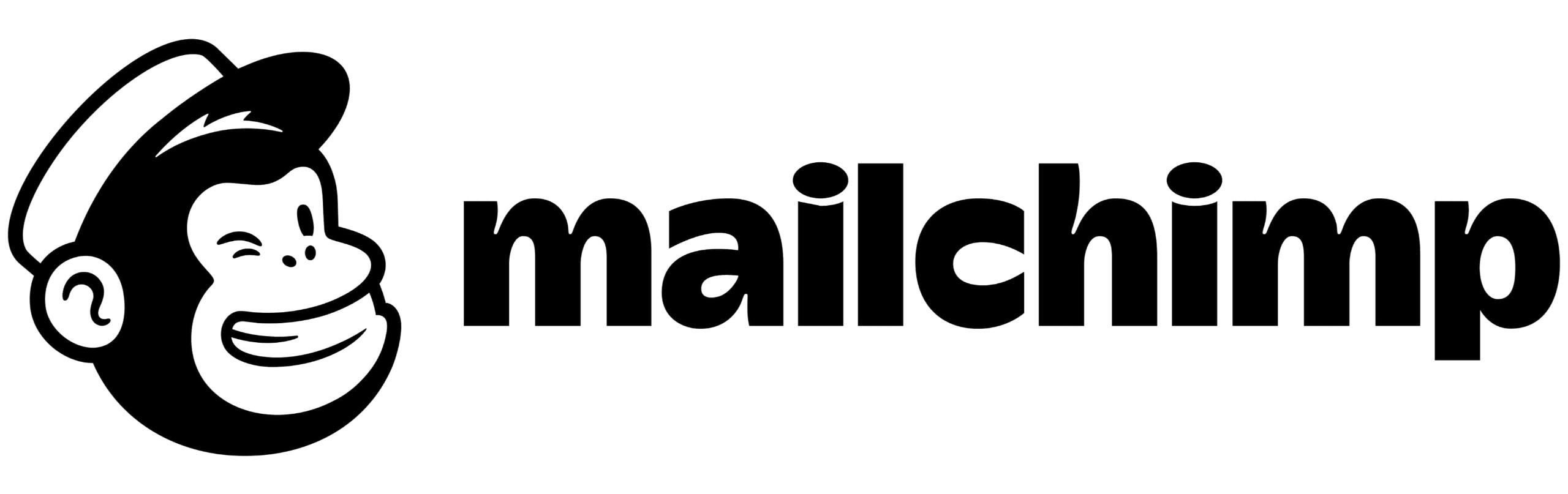 Mailchimp logo, known for email marketing and automation tools. Kyle Olmstead is Mailchimp certified.